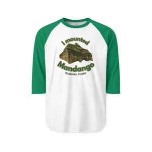 Mounted Mandango Vilcabamba Natural Vibe Three-Quarter Sleeve Raglan T-Shirt