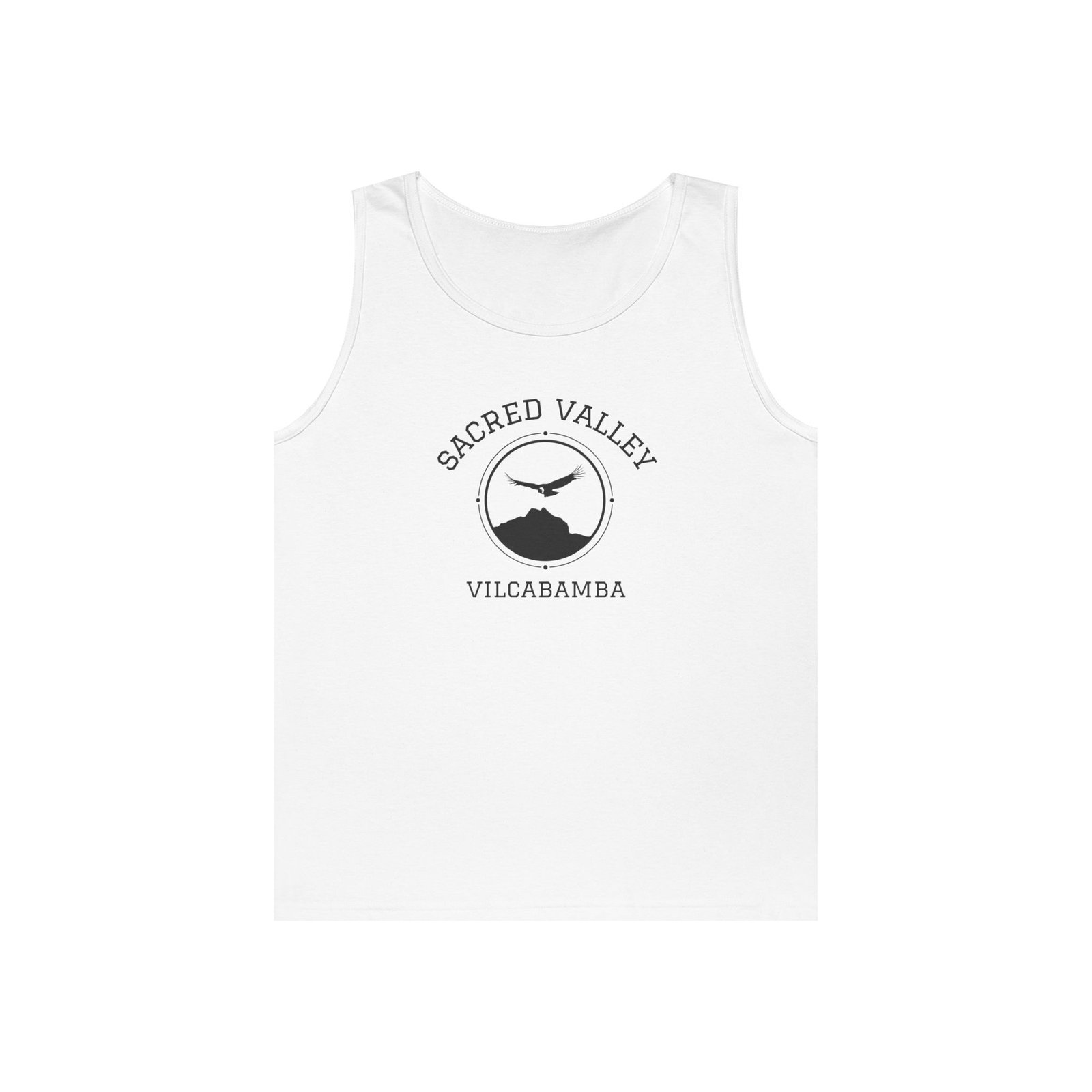 The Sacred Valley Vilcabamba Black Soul Crest Tank Top - Image 2