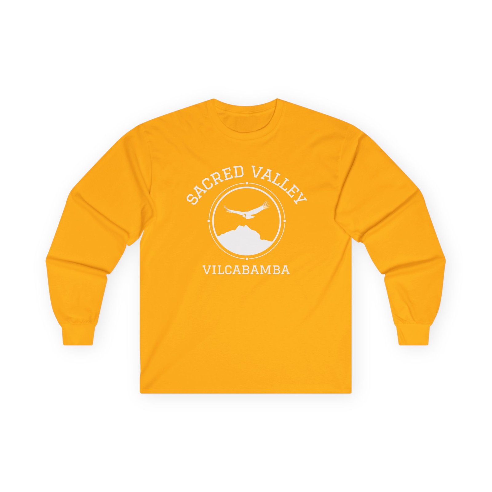 The Sacred Valley Vilcabamba White Soul Crest Long Sleeve T-Shirt - Image 5