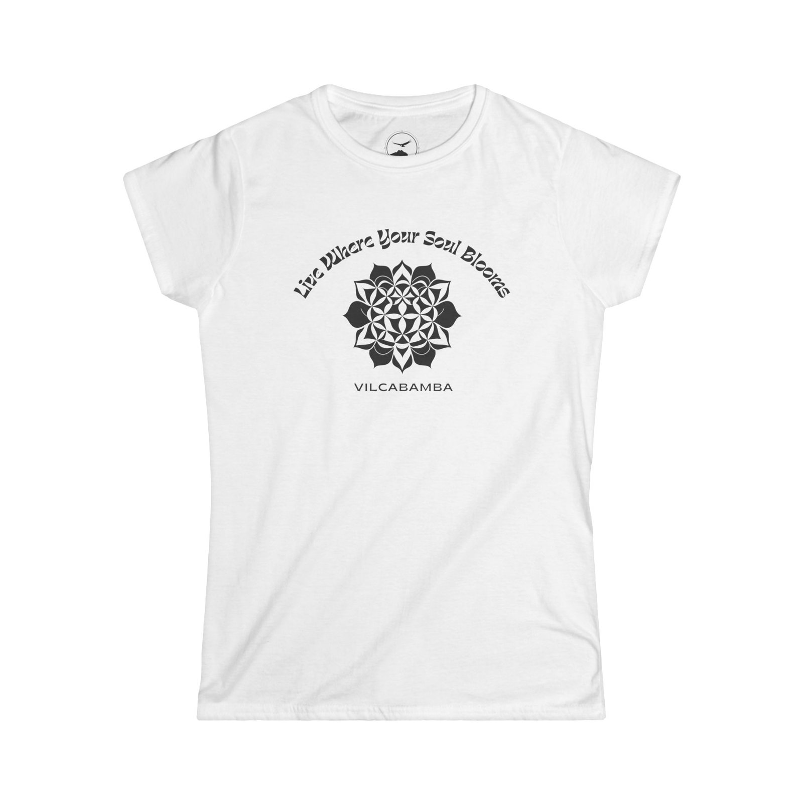 Soul Blooms Flower of Life Vilcabamba Women's T-Shirt - Image 2