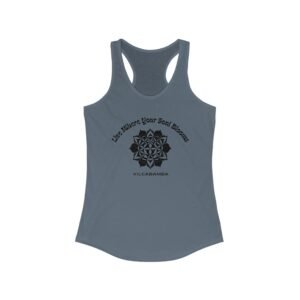 Soul Blooms Flower of Life Vilcabamba Women's Racerback Tank