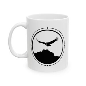 Wings Over Mandango Vilcabamba Black Soul Crest Ceramic Mug