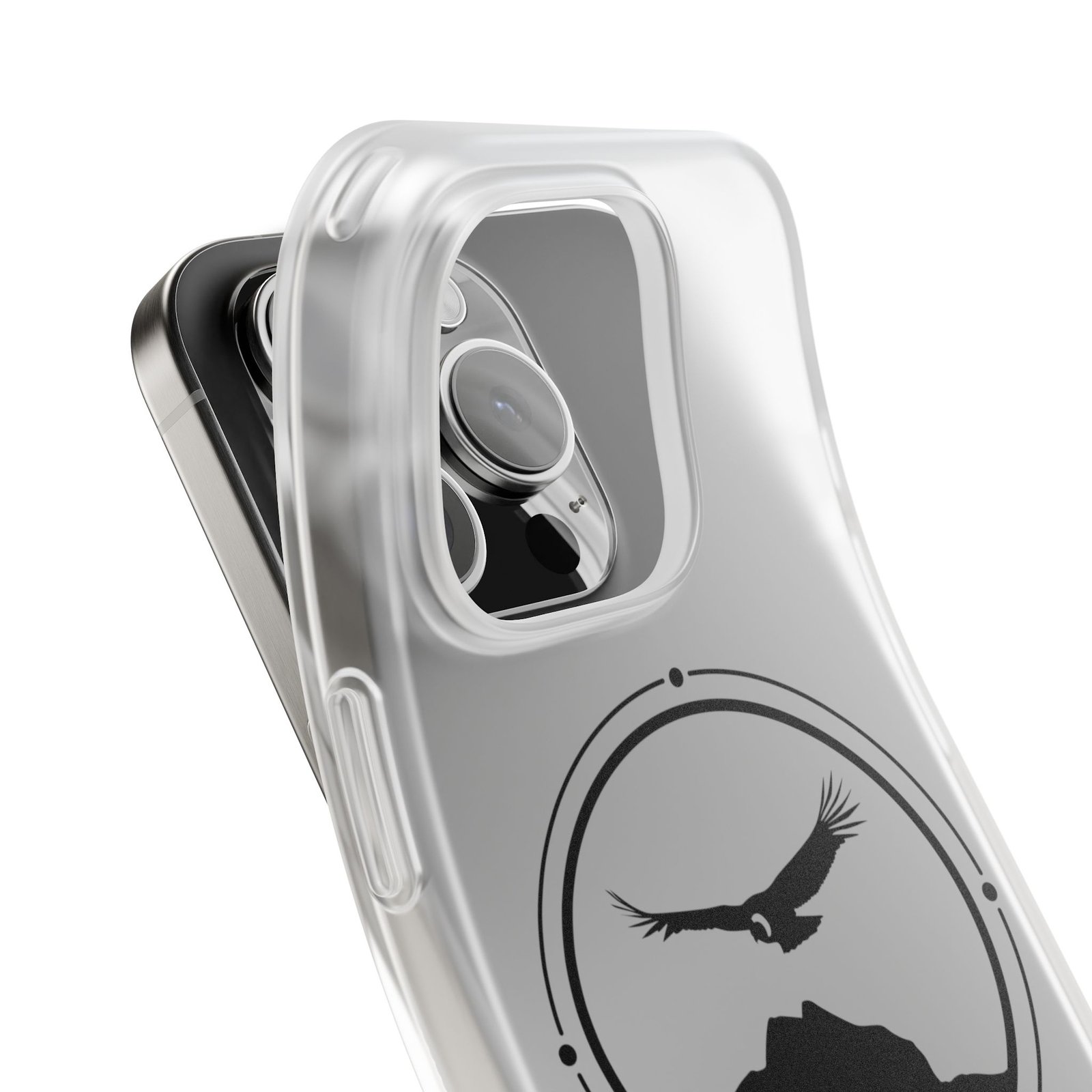 Wings Over Mandango Vilcabamba Black Soul Crest Flexi iPhone Case - Image 20
