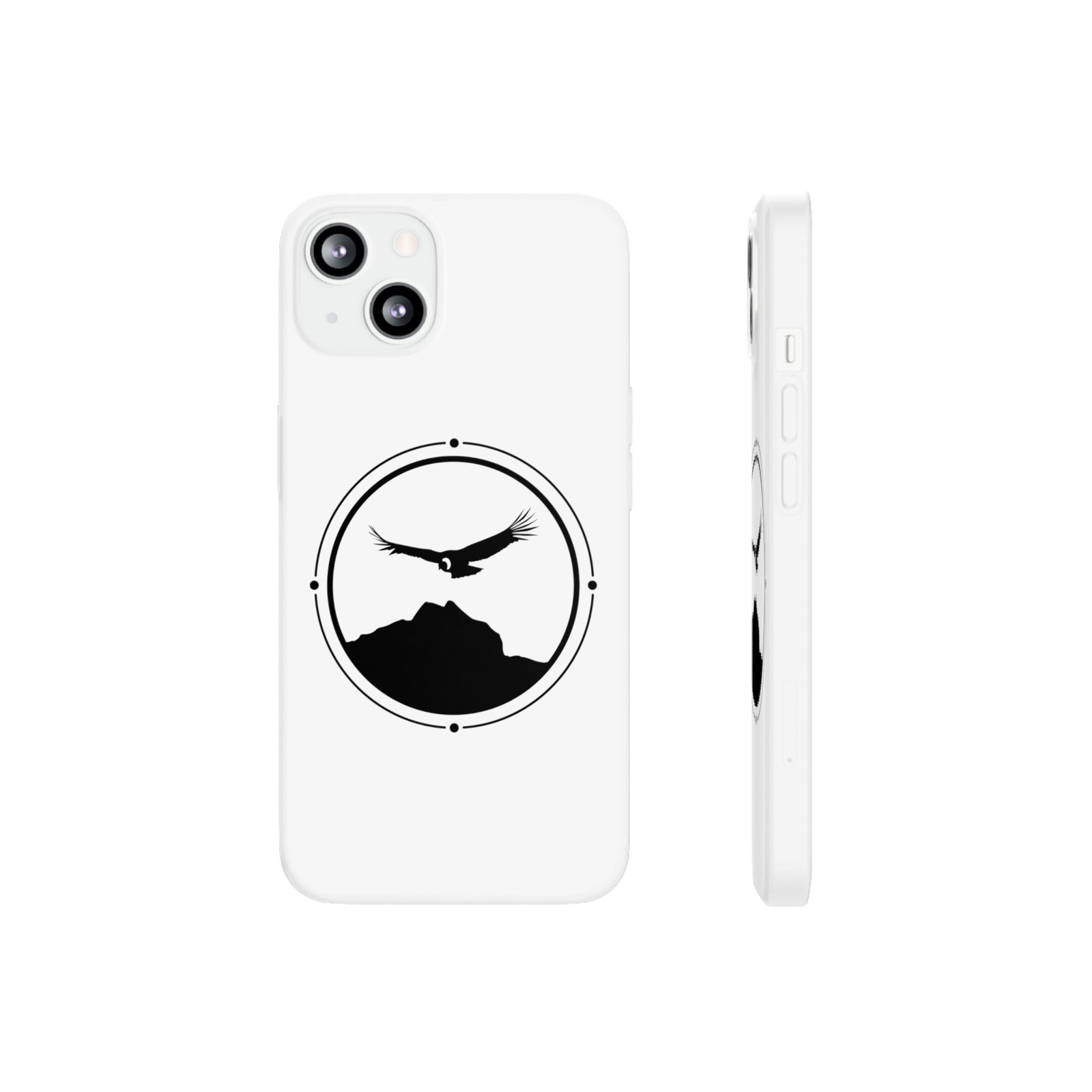 Wings Over Mandango Vilcabamba Black Soul Crest Flexi iPhone Case - Image 3