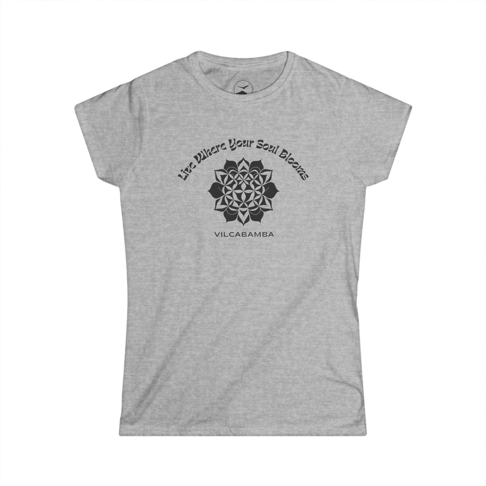 Soul Blooms Flower of Life Vilcabamba Women's T-Shirt - Image 3