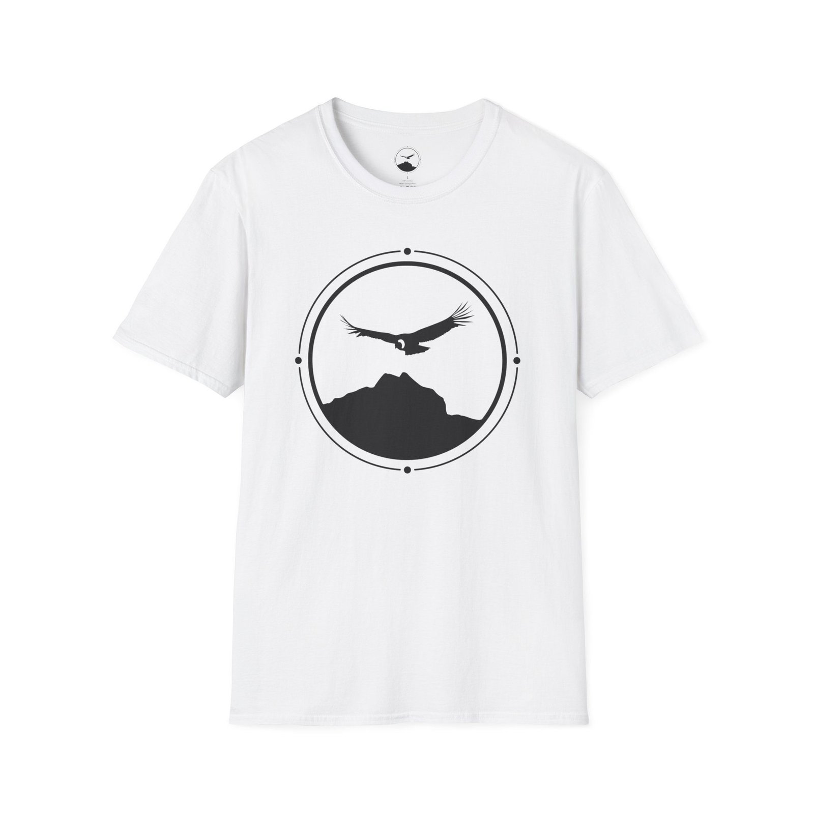 Wings Over Mandango Vilcabamba Black Soul Crest Unisex T-Shirt - Image 2