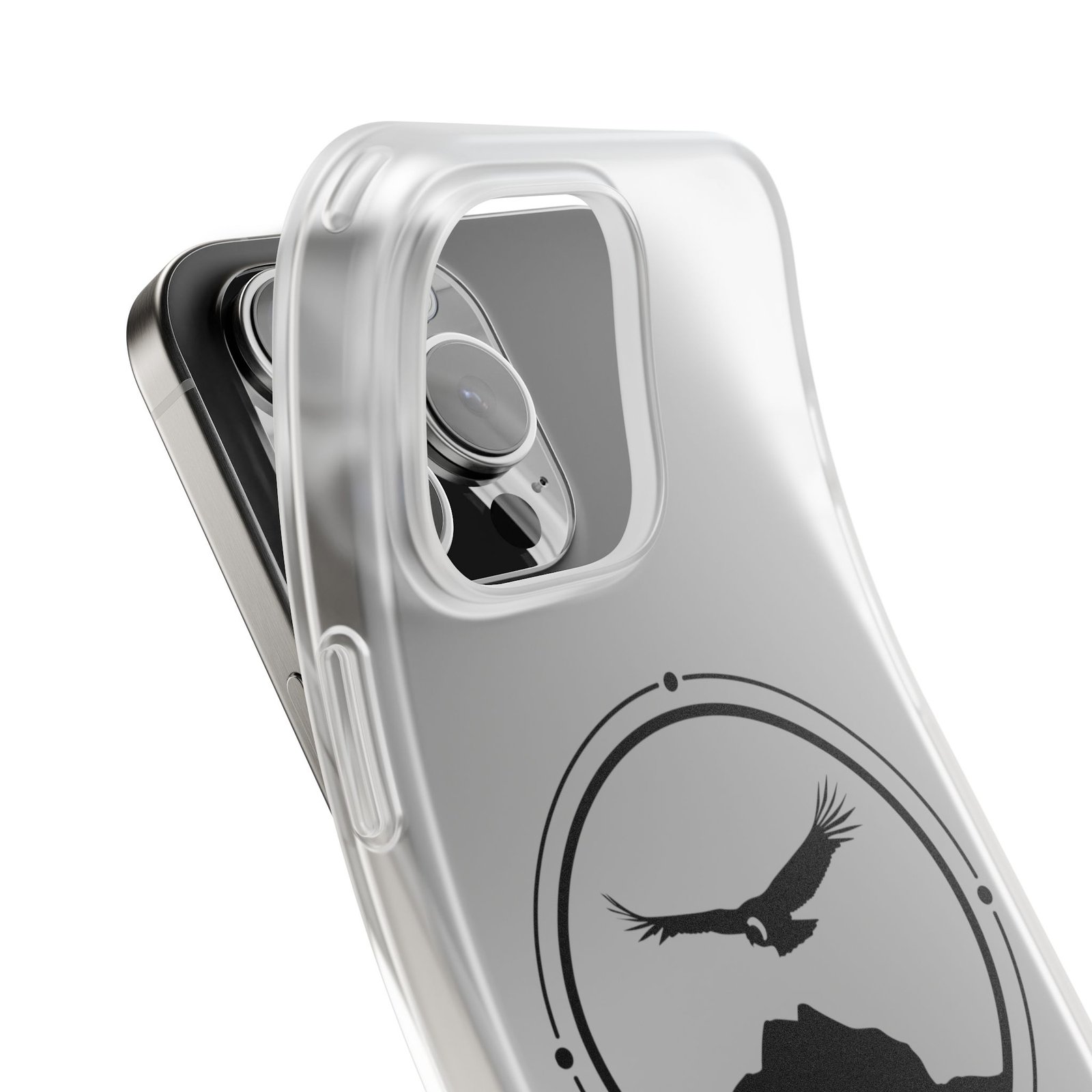 Wings Over Mandango Vilcabamba Black Soul Crest Flexi iPhone Case - Image 22