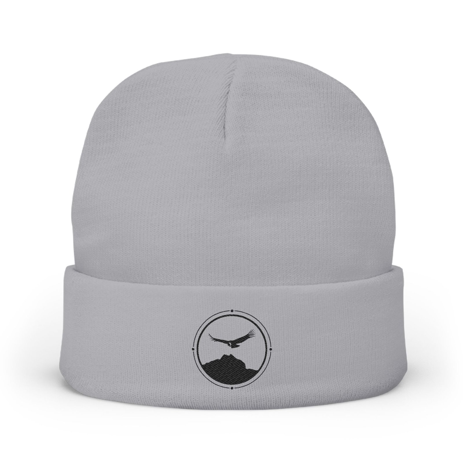 Wings Over Mandango Vilcabamba Black Soul Crest Embroidered Beanie