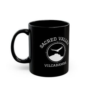 The Sacred Valley Vilcabamba White Soul Crest Ceramic Mug