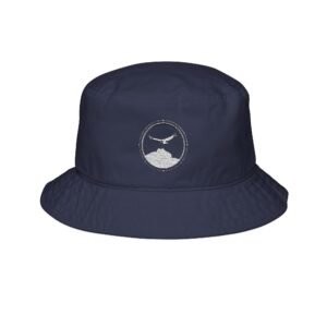 Wings Over Mandango Vilcabamba White Soul Crest Embroidered Bucket Hat