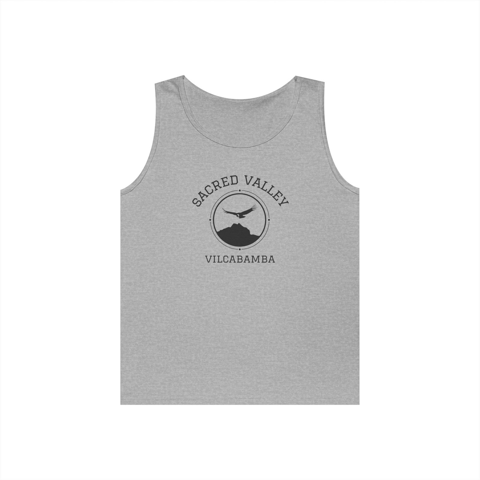 The Sacred Valley Vilcabamba Black Soul Crest Tank Top - Image 3
