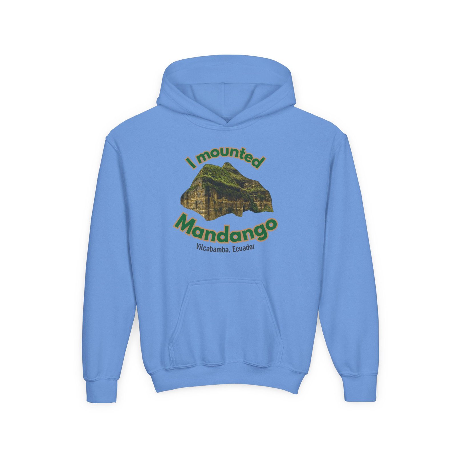 Mounted Mandango Vilcabamba Natural Vibe Youth Hoodie - Image 9