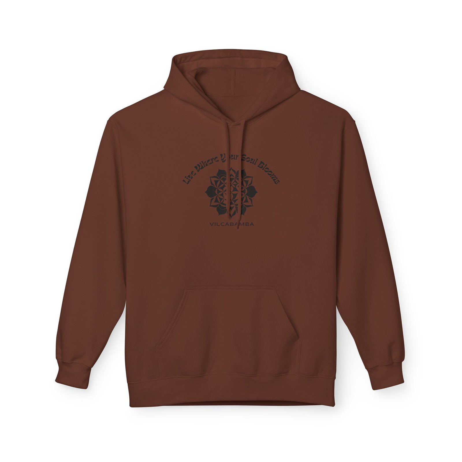 Soul Blooms Flower of Life Vilcabamba Unisex Hoodie - Image 4