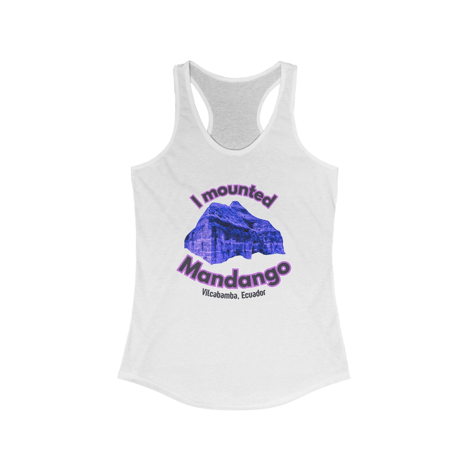 Mounted Mandango Vilcabamba Cosmic Vibe Women's Racerback Tank - Image 2