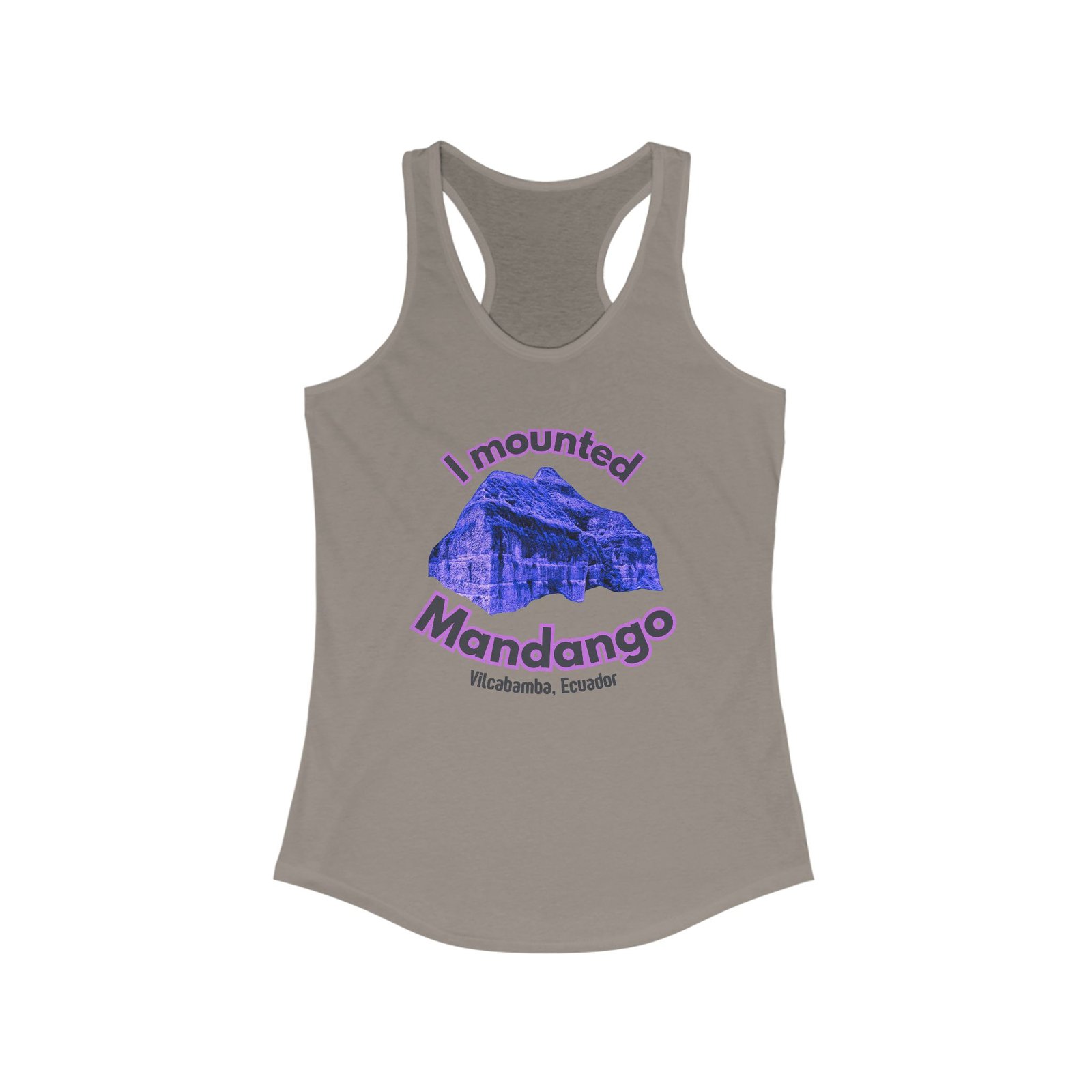 Mounted Mandango Vilcabamba Cosmic Vibe Women's Racerback Tank - Image 5