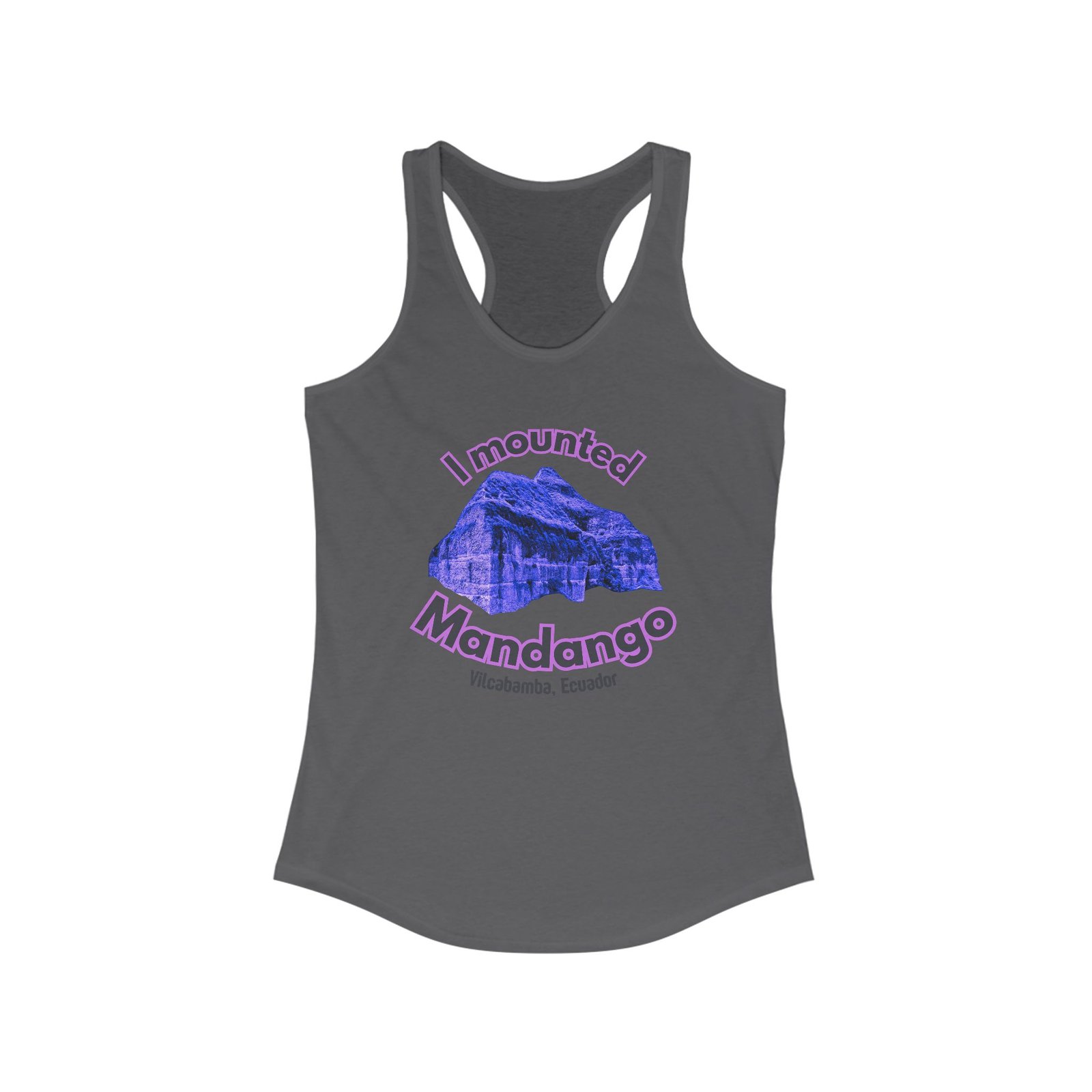 Mounted Mandango Vilcabamba Cosmic Vibe Women's Racerback Tank - Image 10