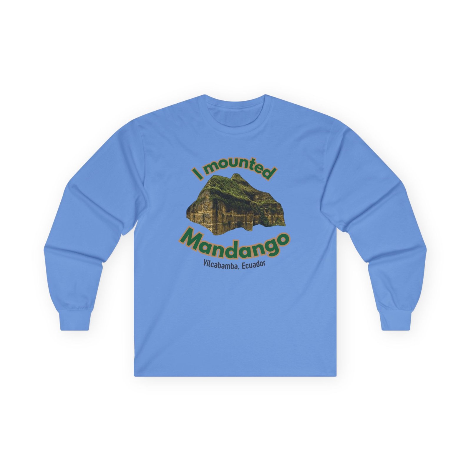 Mounted Mandango Vilcabamba Natural Vibe Long Sleeve T-Shirt - Image 9