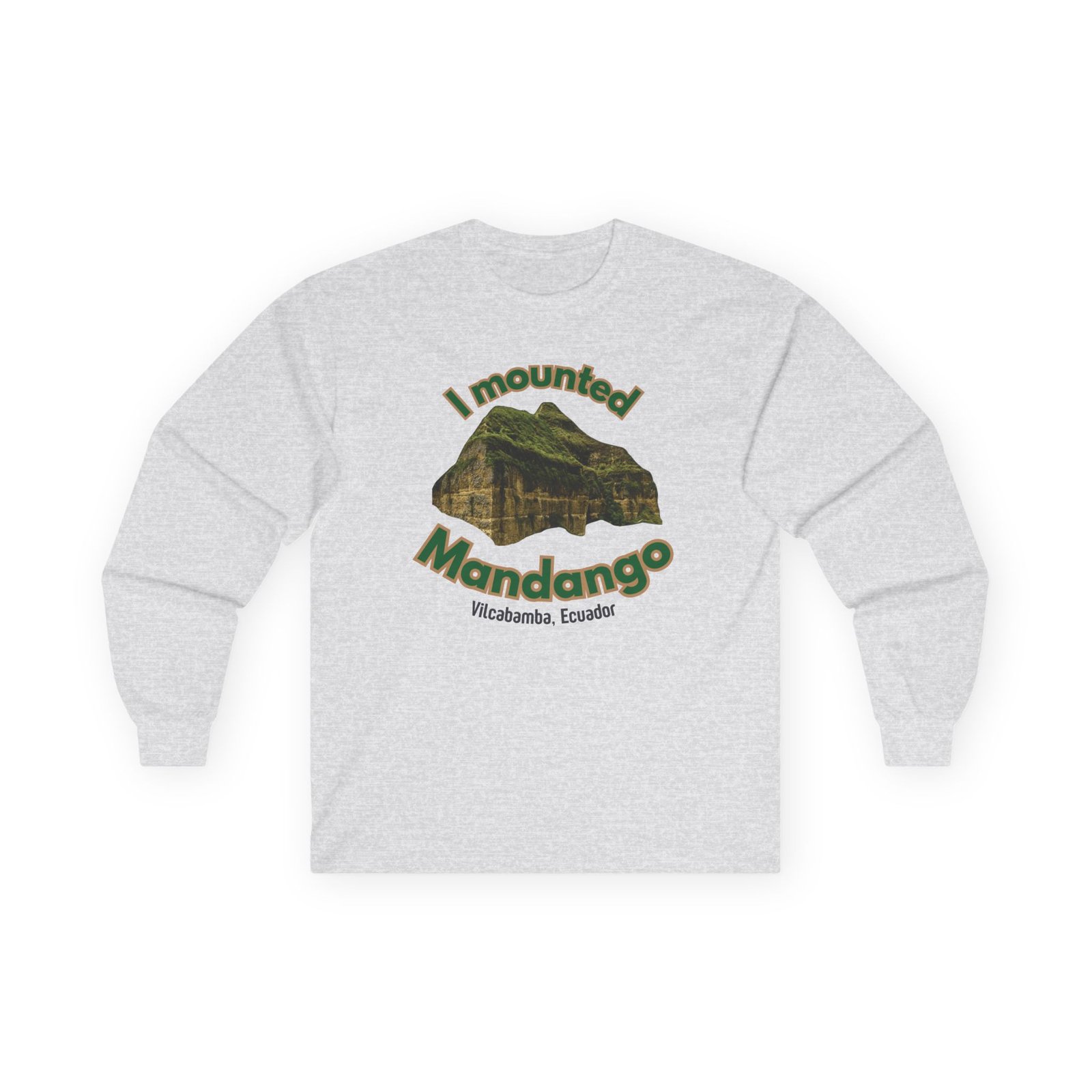Mounted Mandango Vilcabamba Natural Vibe Long Sleeve T-Shirt