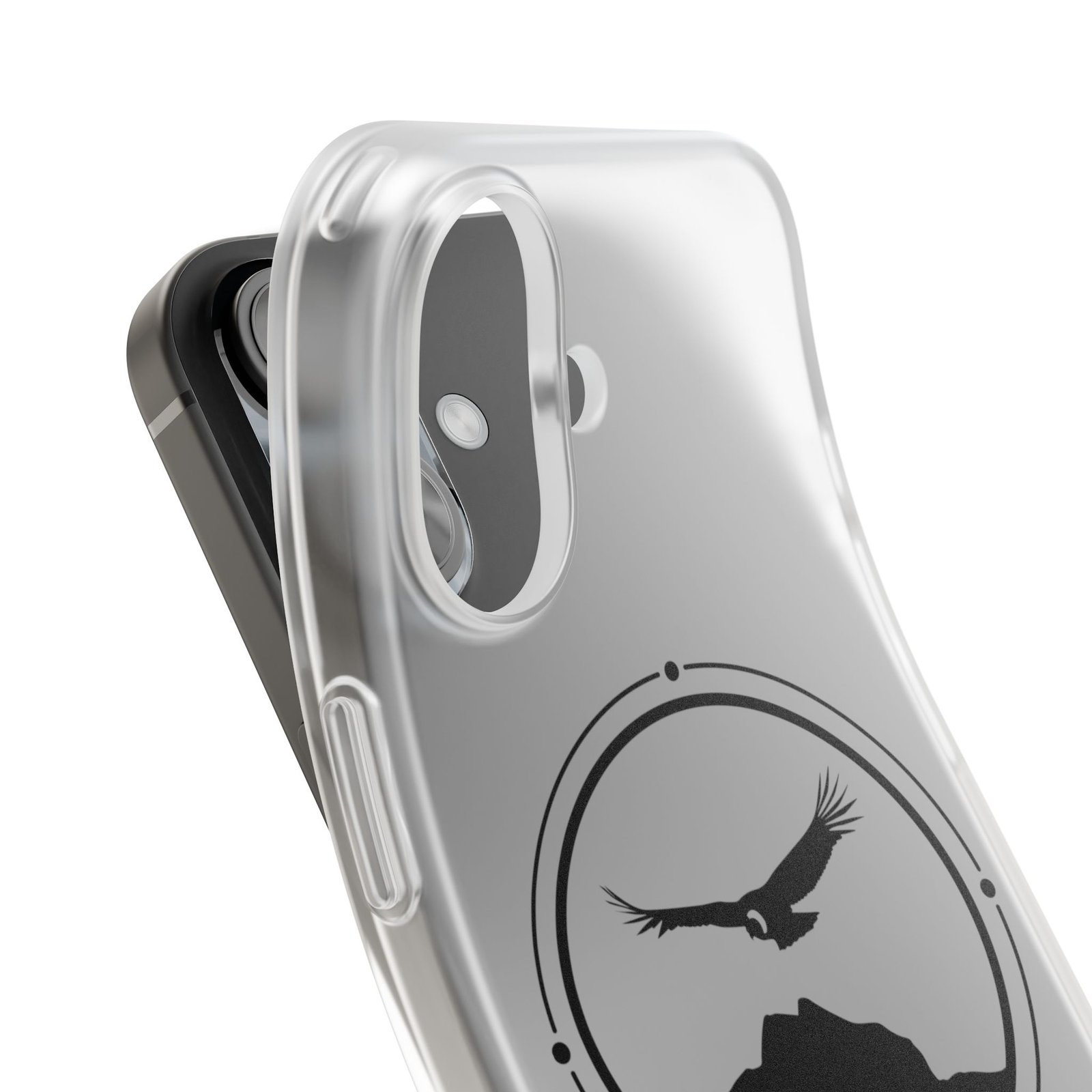 Wings Over Mandango Vilcabamba Black Soul Crest Flexi iPhone Case - Image 24