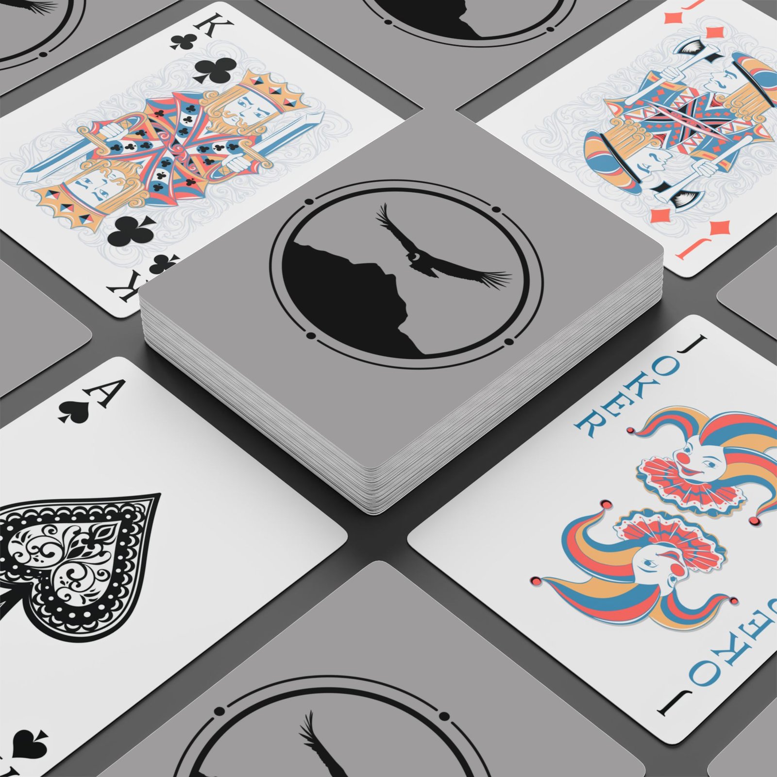 Wings Over Mandango Vilcabamba Black Soul Crest Playing Cards - Image 3