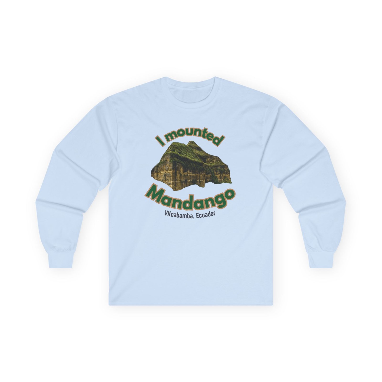 Mounted Mandango Vilcabamba Natural Vibe Long Sleeve T-Shirt - Image 8