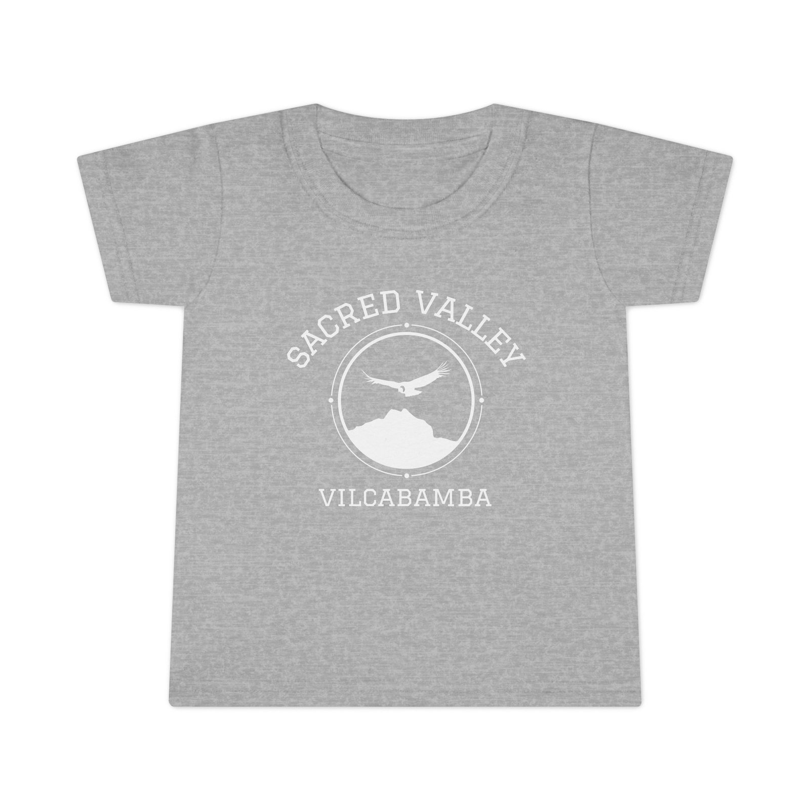 The Sacred Valley Vilcabamba White Soul Crest Toddler T-Shirt - Image 2