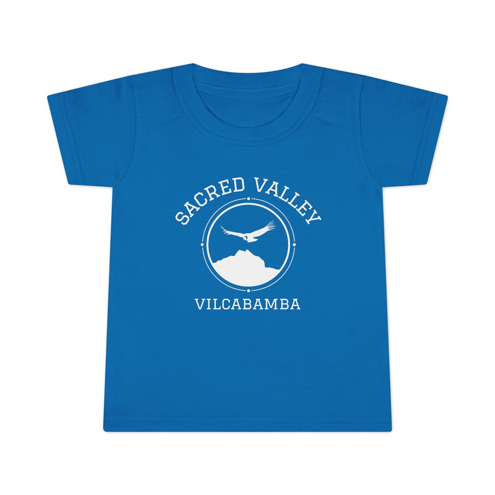 The Sacred Valley Vilcabamba White Soul Crest Toddler T-Shirt - Image 8