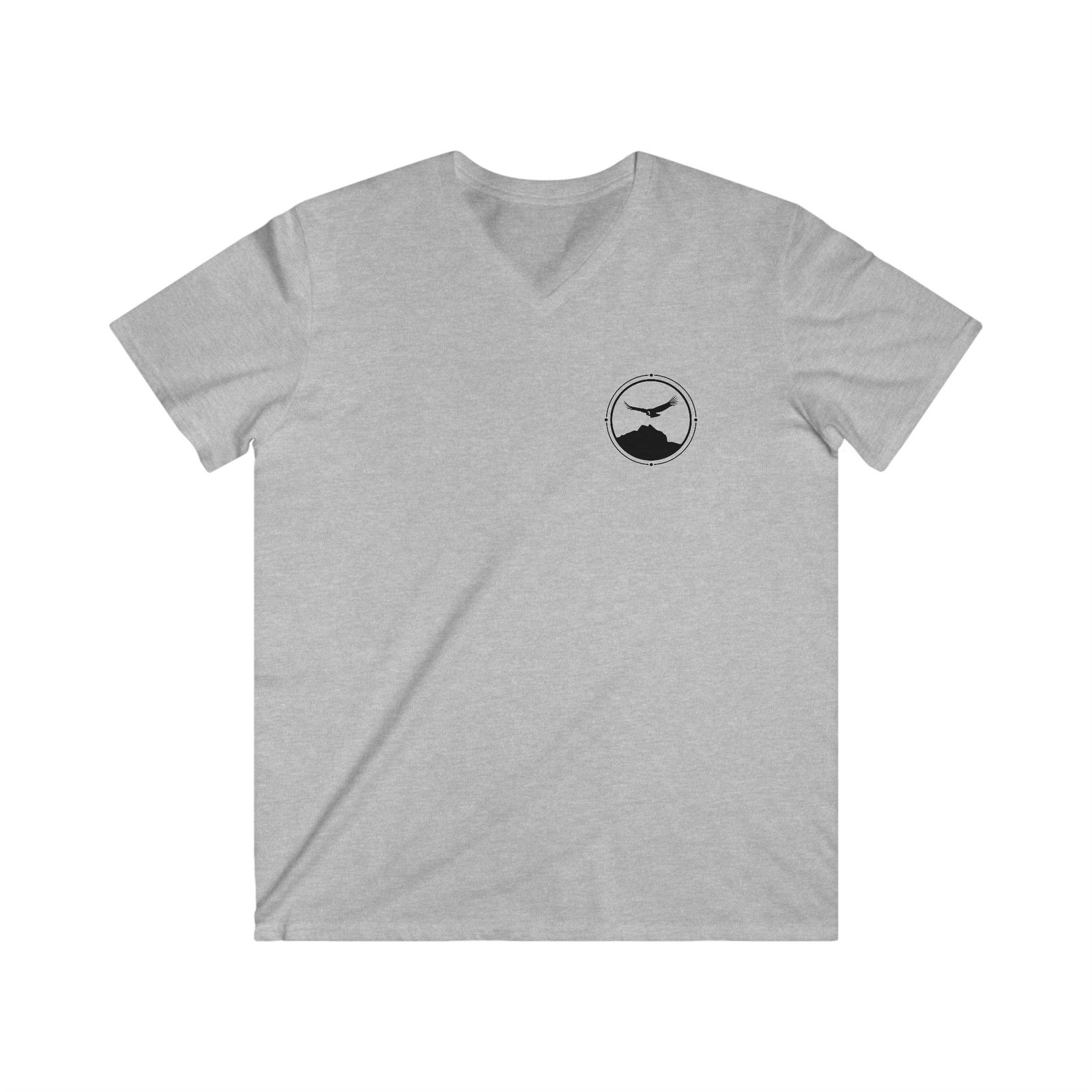 Wings Over Mandango Vilcabmaba Black Soul Crest Men's V-Neck T-Shirt - Image 2