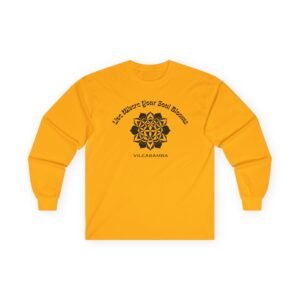 Soul Blooms Flower of Life Vilcabamba Long Sleeve T-Shirt