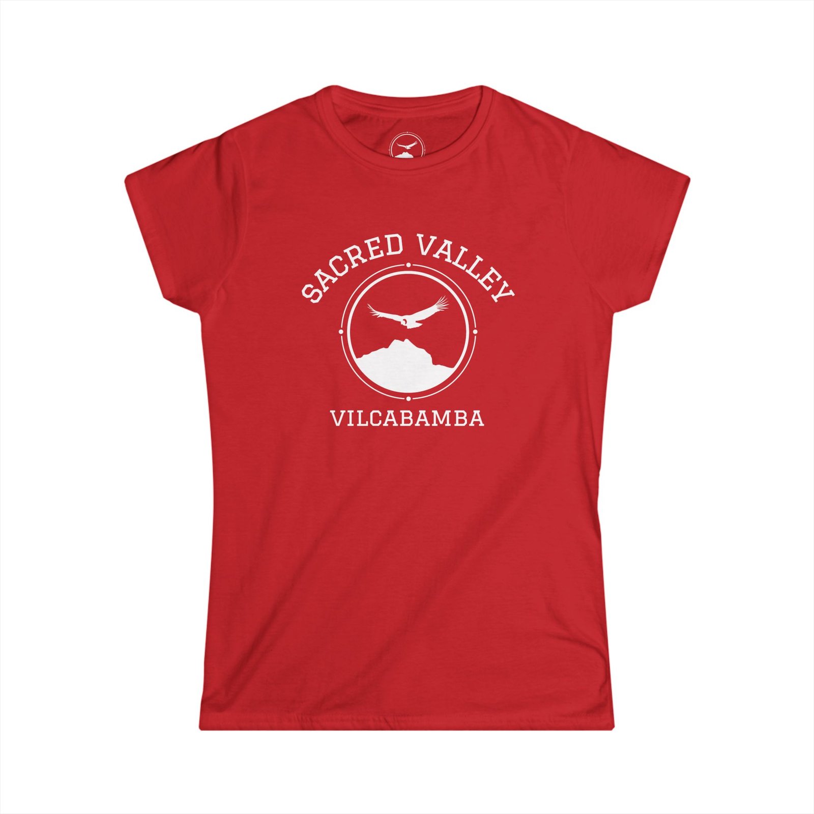The Sacred Valley Vilcabamba White Soul Crest Women's T-Shirt - Image 12