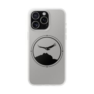 Wings Over Mandango Vilcabamba Black Soul Crest Flexi iPhone Case