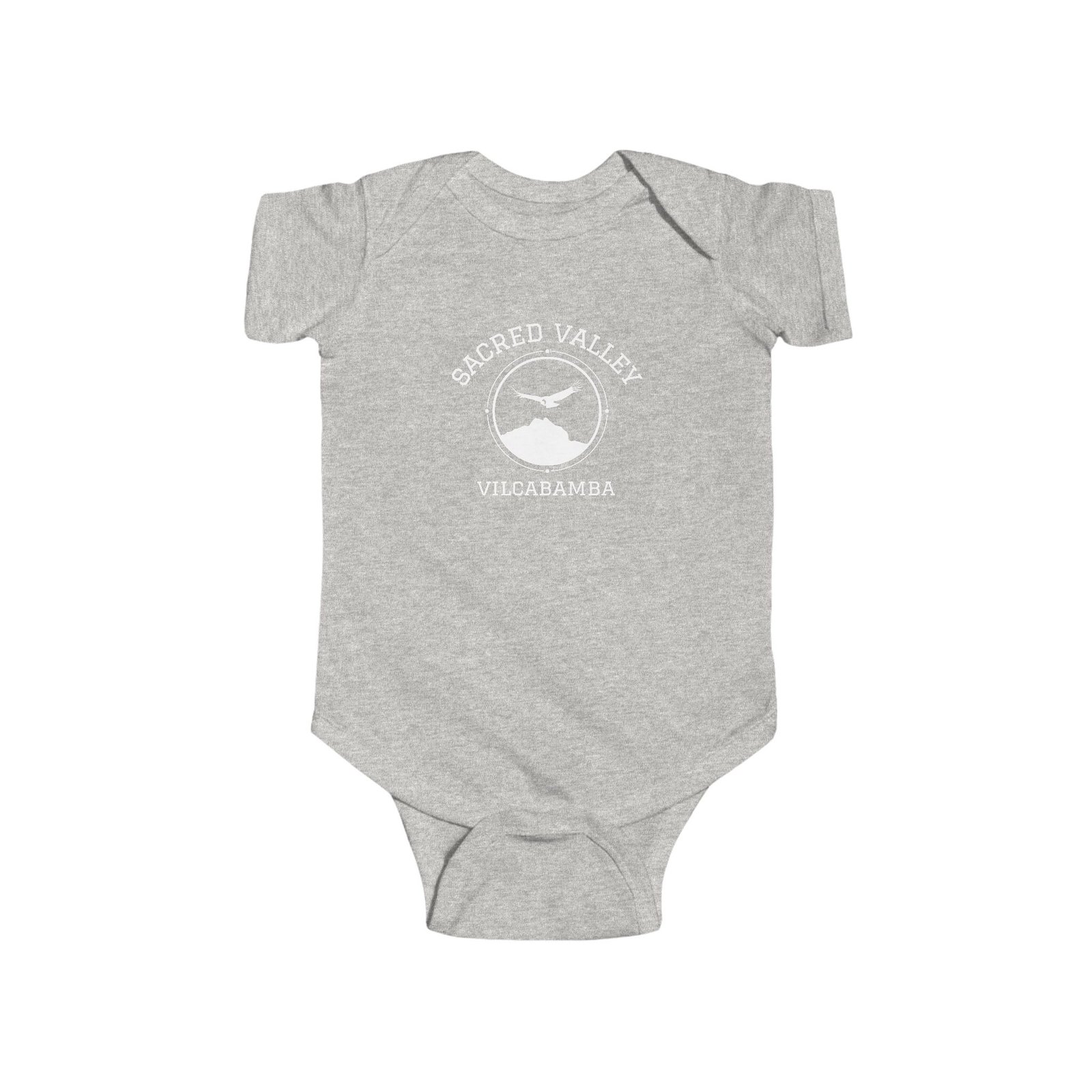 The Sacred Valley Vilcabamba White Soul Crest Infant Bodysuit - Image 8