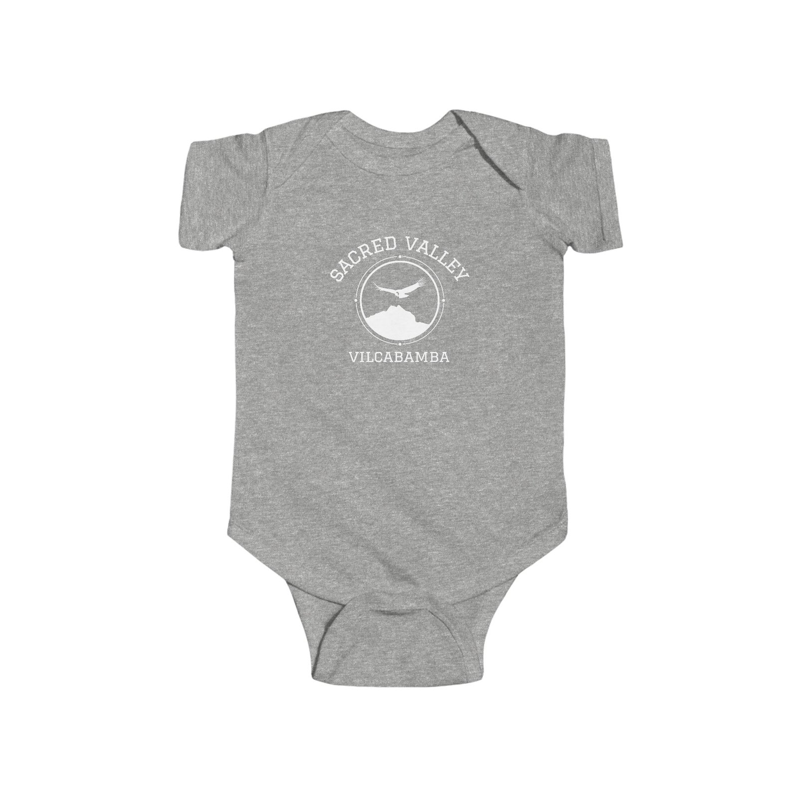 The Sacred Valley Vilcabamba White Soul Crest Infant Bodysuit - Image 11