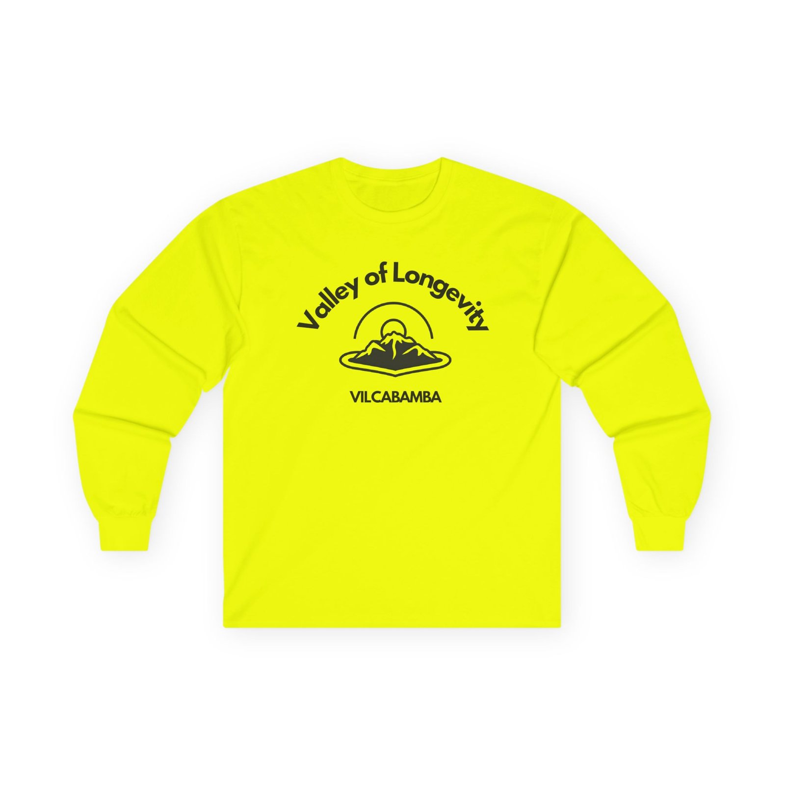 Valley of Longevity Vilcabamba Long Sleeve T-Shirt - Image 2