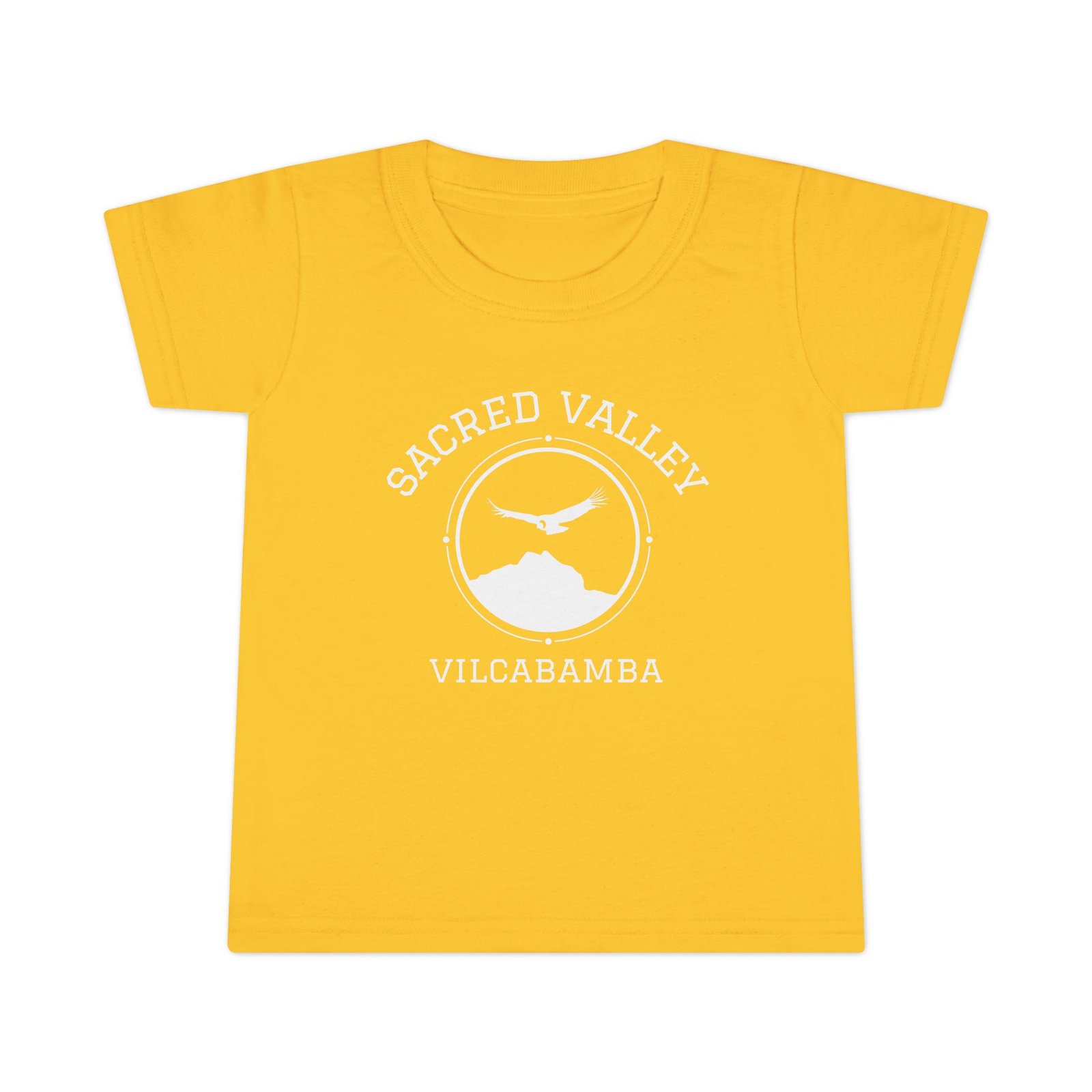 The Sacred Valley Vilcabamba White Soul Crest Toddler T-Shirt - Image 3