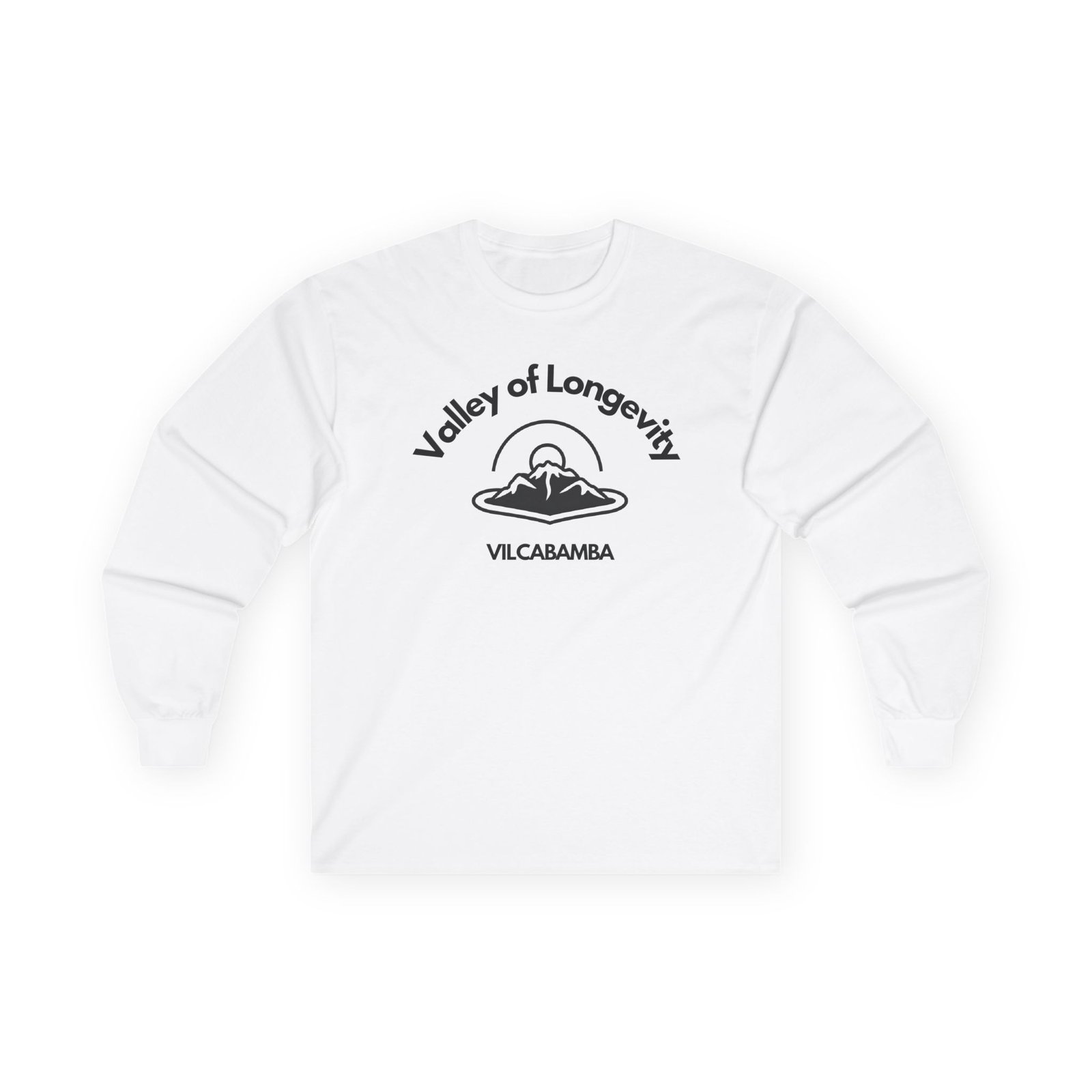 Valley of Longevity Vilcabamba Long Sleeve T-Shirt - Image 3
