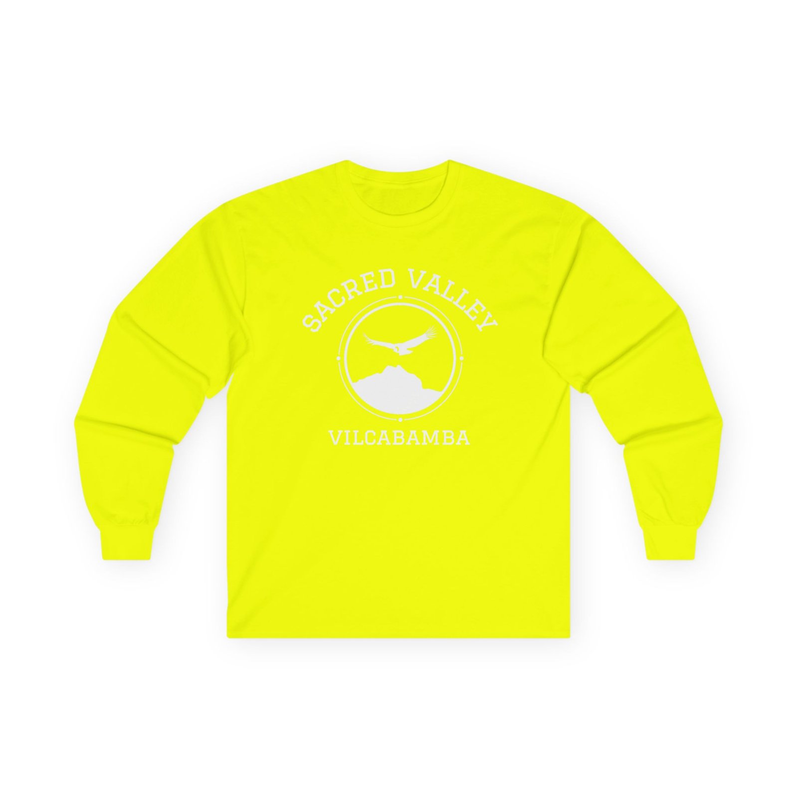 The Sacred Valley Vilcabamba White Soul Crest Long Sleeve T-Shirt - Image 3