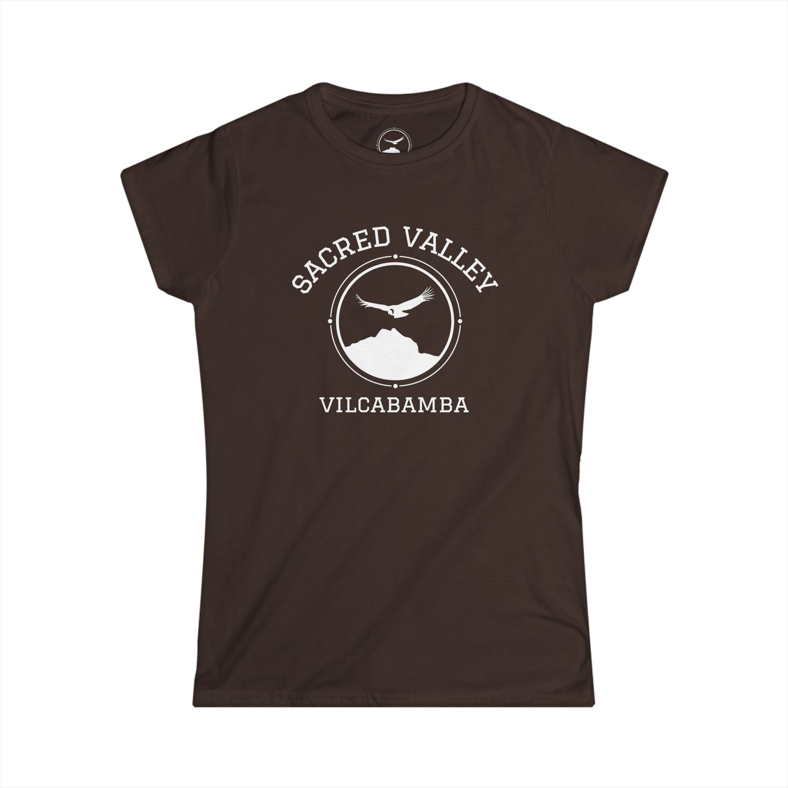 The Sacred Valley Vilcabamba White Soul Crest Women's T-Shirt - Image 4