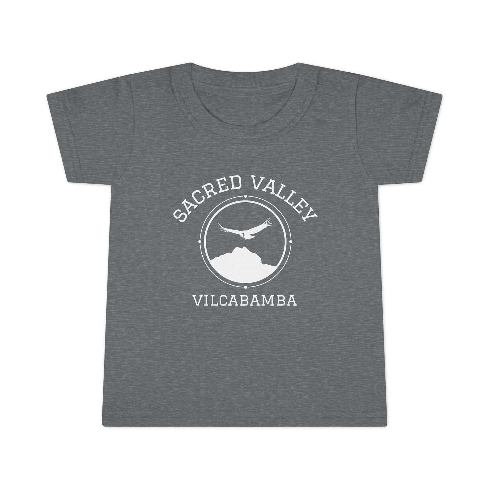 The Sacred Valley Vilcabamba White Soul Crest Toddler T-Shirt - Image 5