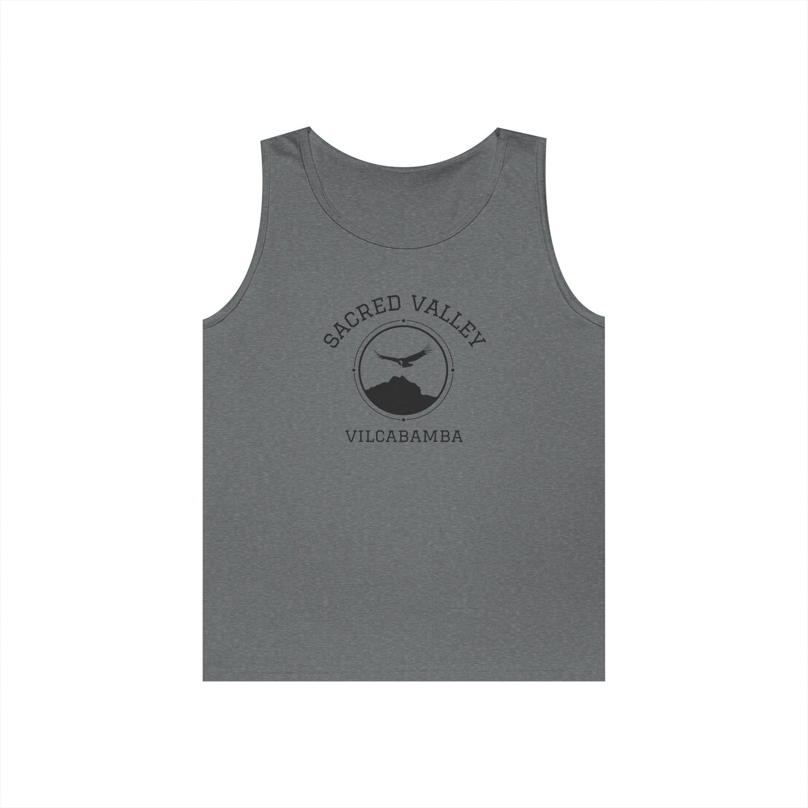 The Sacred Valley Vilcabamba Black Soul Crest Tank Top - Image 4