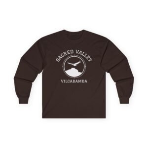 The Sacred Valley Vilcabamba White Soul Crest Long Sleeve T-Shirt