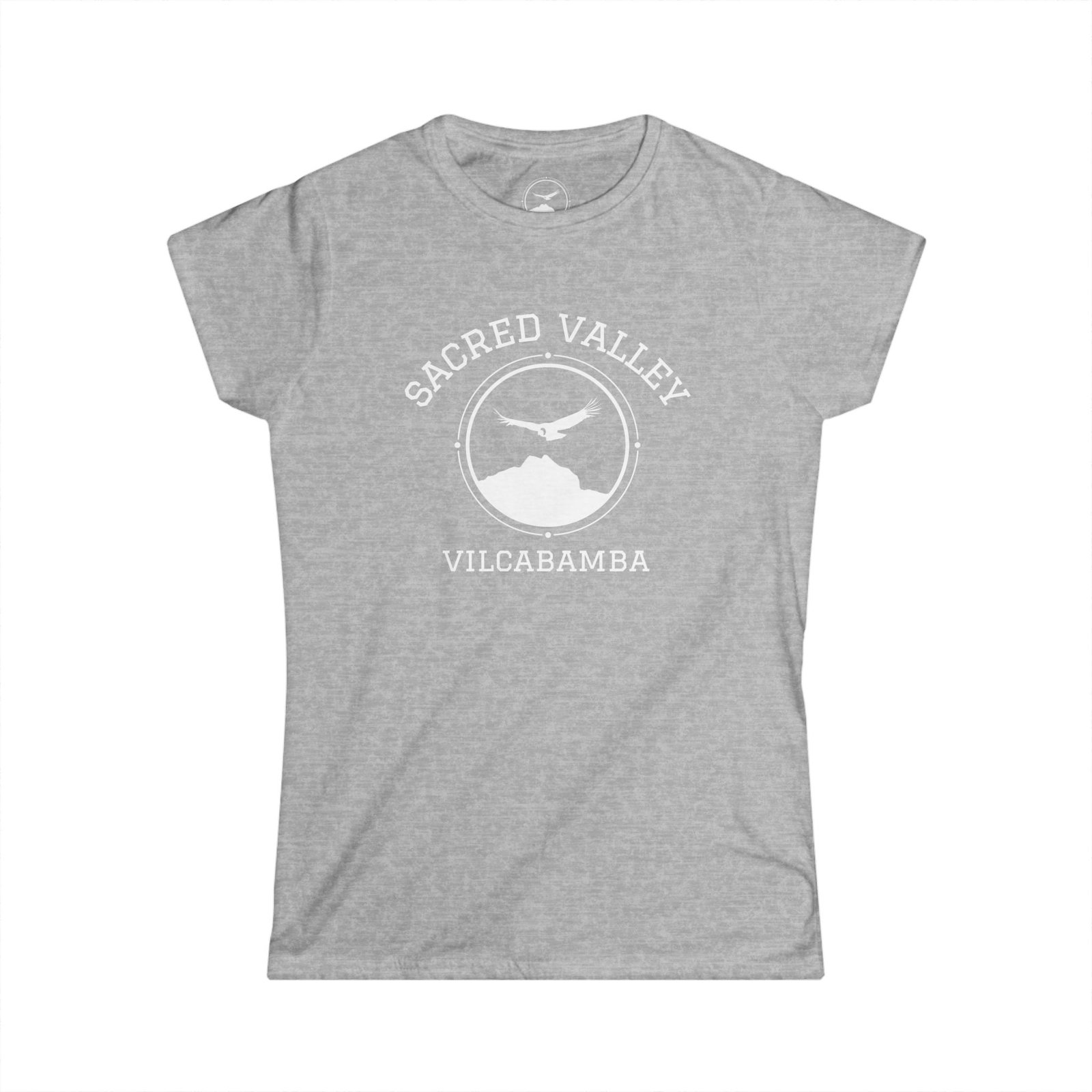 The Sacred Valley Vilcabamba White Soul Crest Women's T-Shirt - Image 3