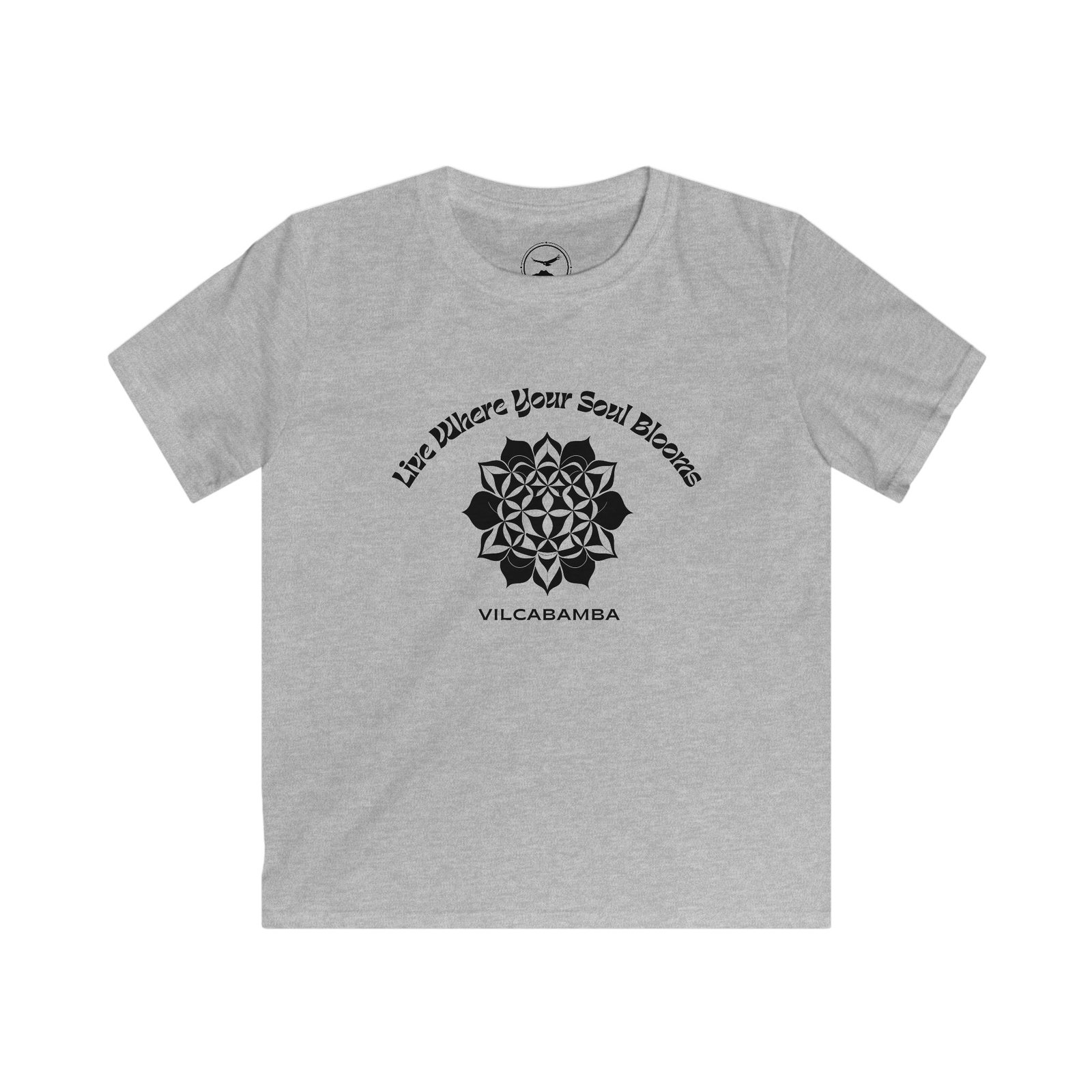 Soul Blooms Flower of Life Vilcabamba Youth T-Shirt