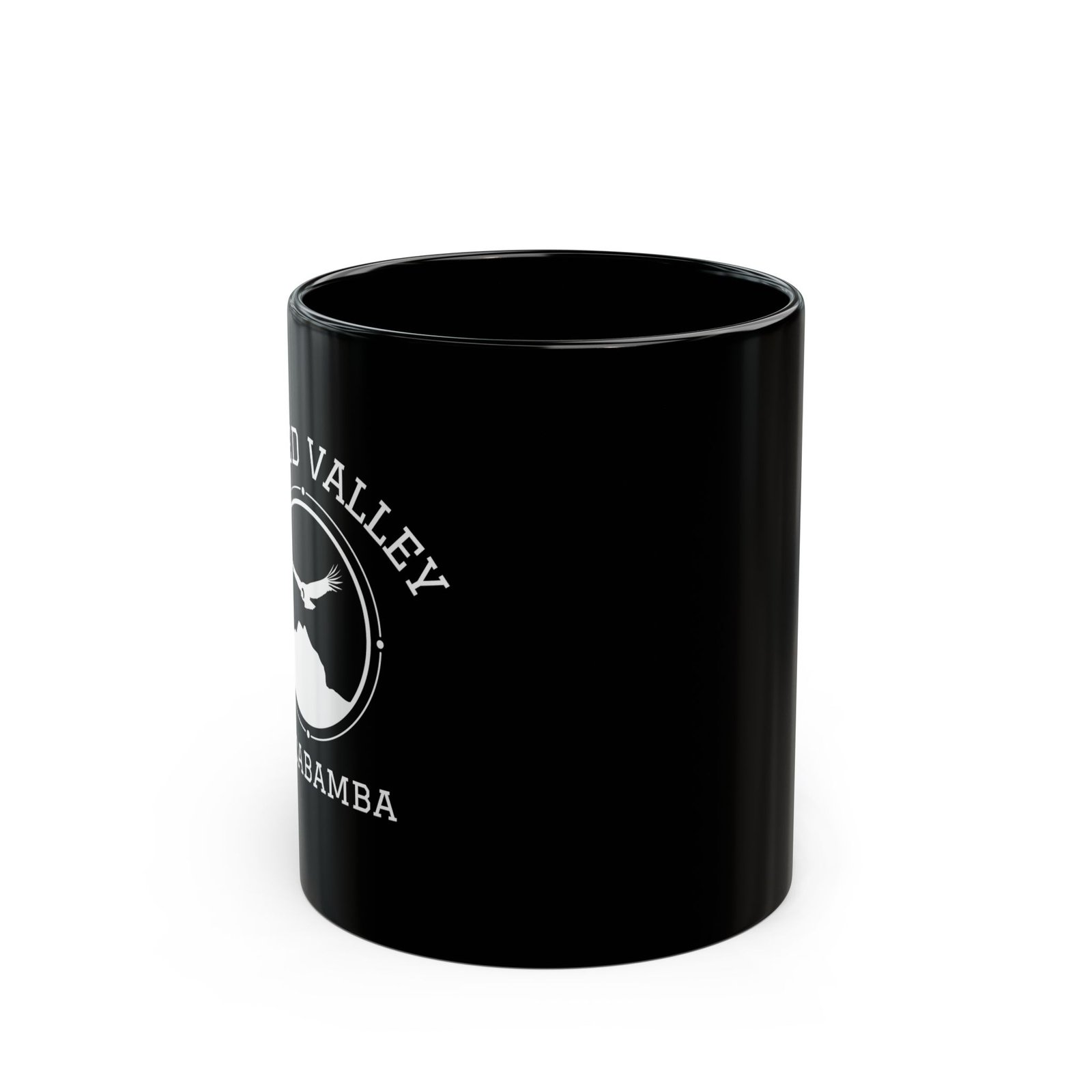 The Sacred Valley Vilcabamba White Soul Crest Ceramic Mug - Image 2