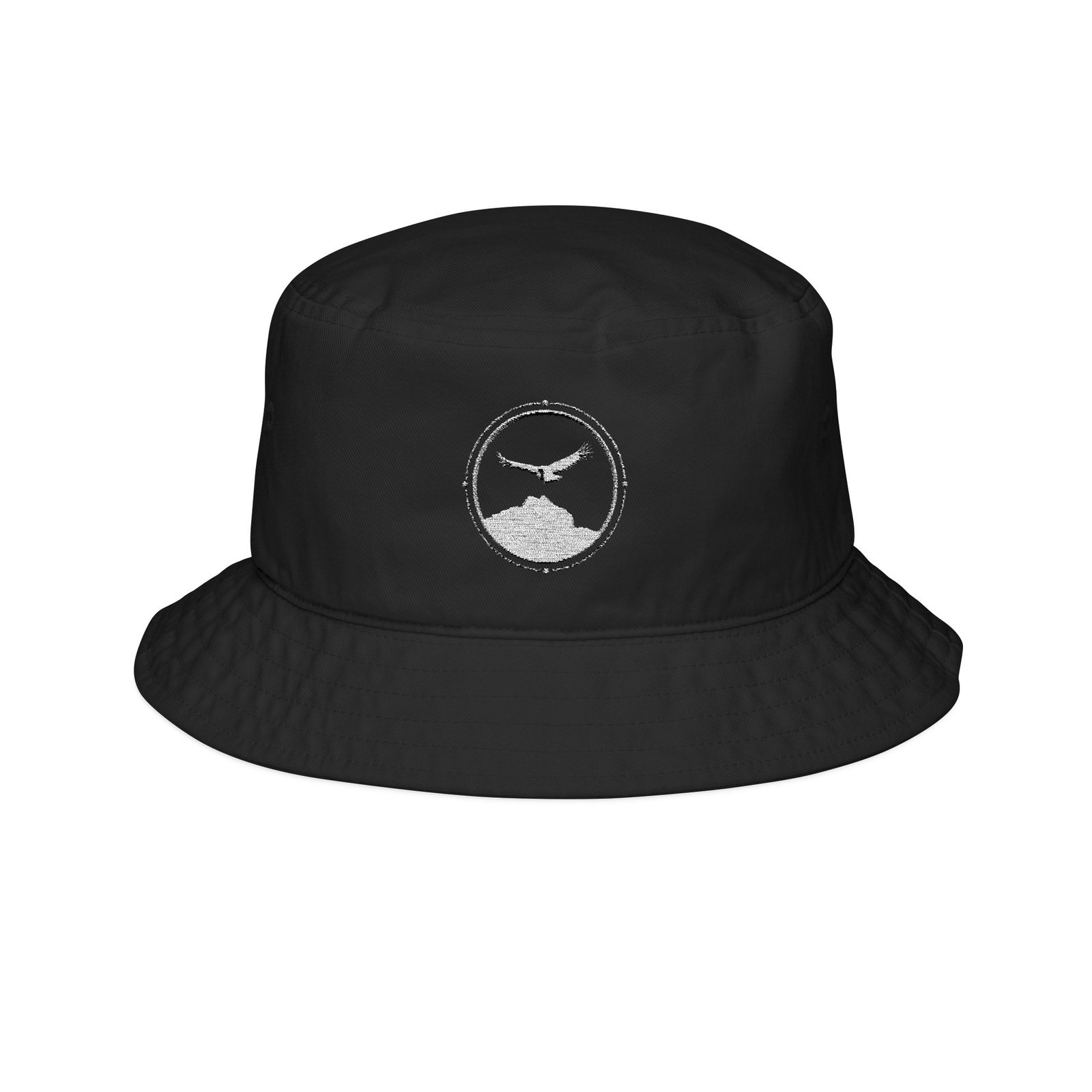 Wings Over Mandango Vilcabamba White Soul Crest Embroidered Bucket Hat - Image 2