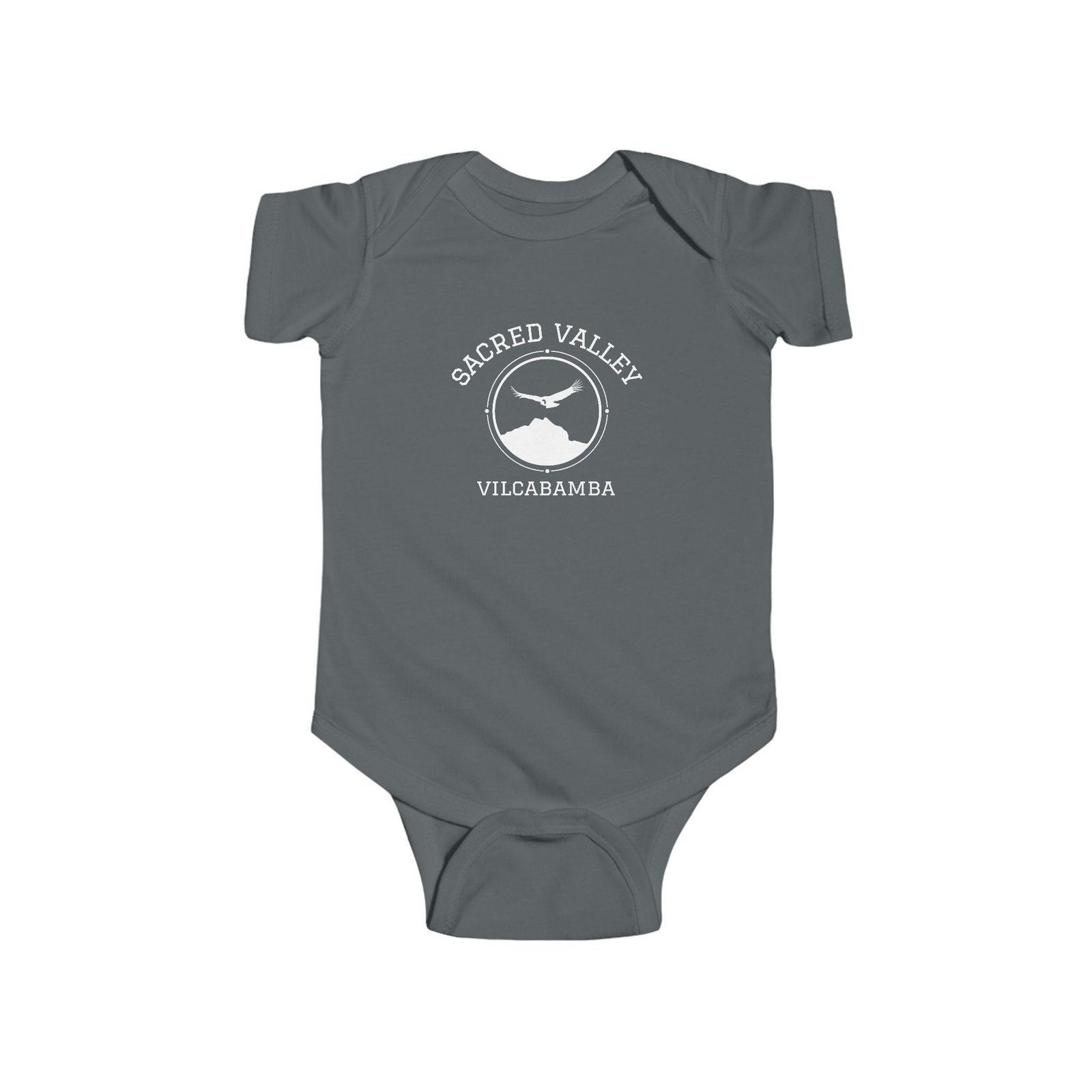 The Sacred Valley Vilcabamba White Soul Crest Infant Bodysuit