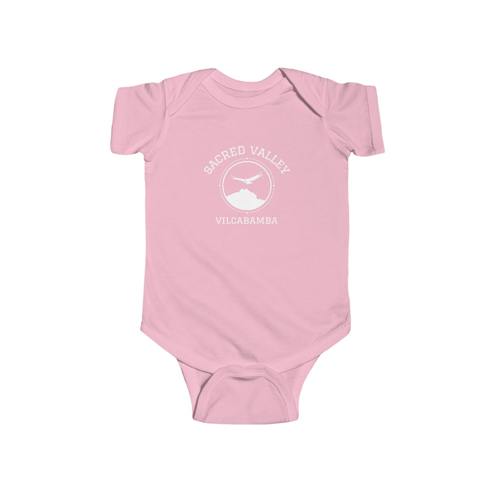 The Sacred Valley Vilcabamba White Soul Crest Infant Bodysuit - Image 2