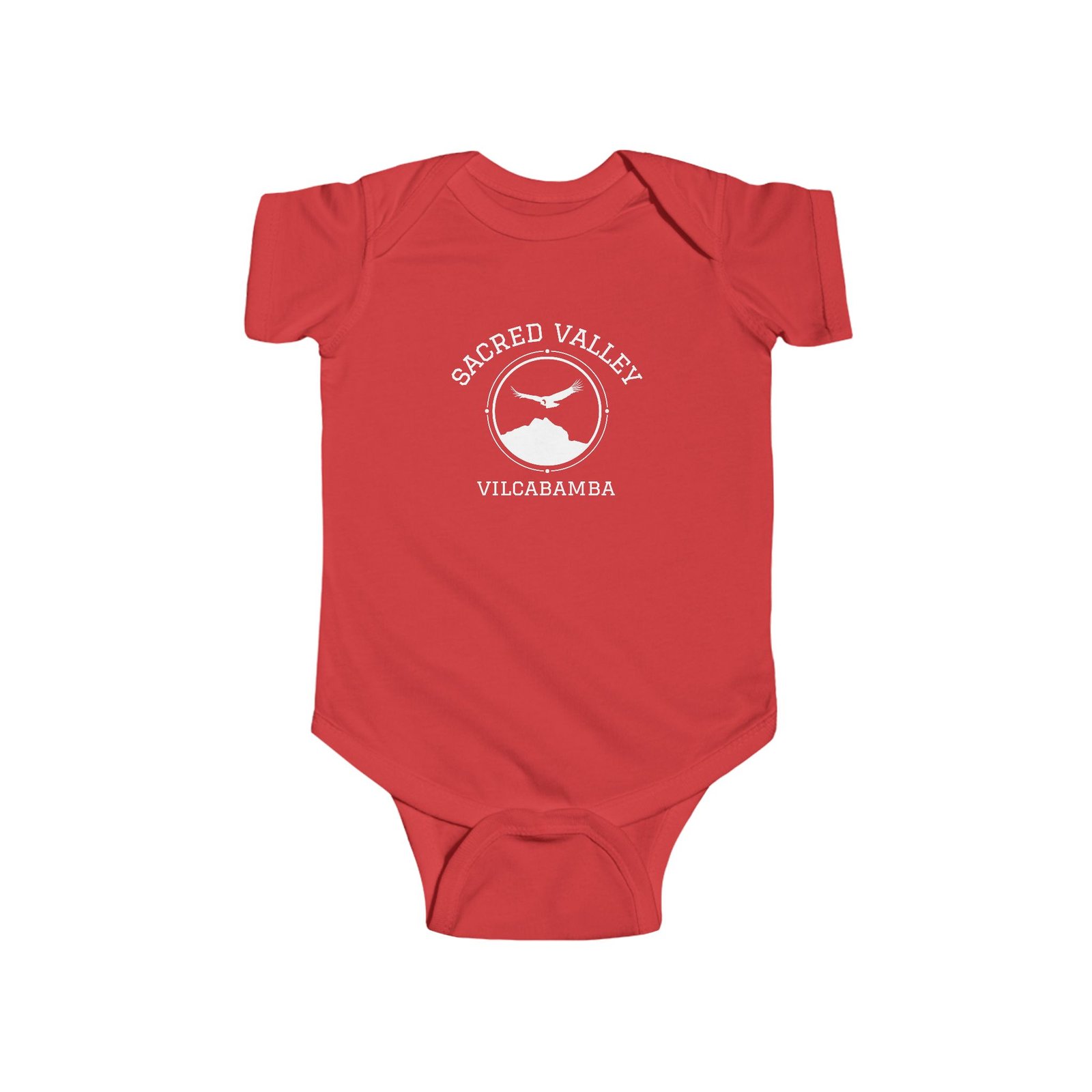 The Sacred Valley Vilcabamba White Soul Crest Infant Bodysuit - Image 3