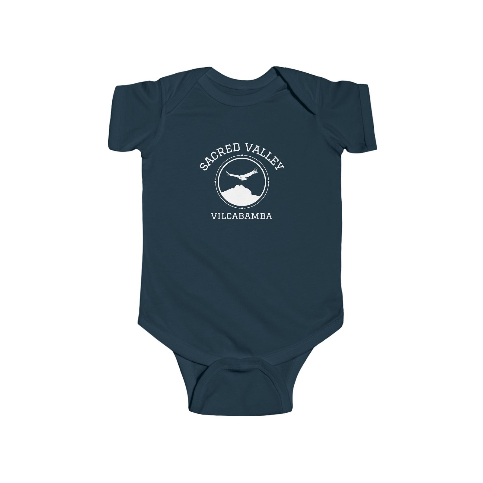 The Sacred Valley Vilcabamba White Soul Crest Infant Bodysuit - Image 7