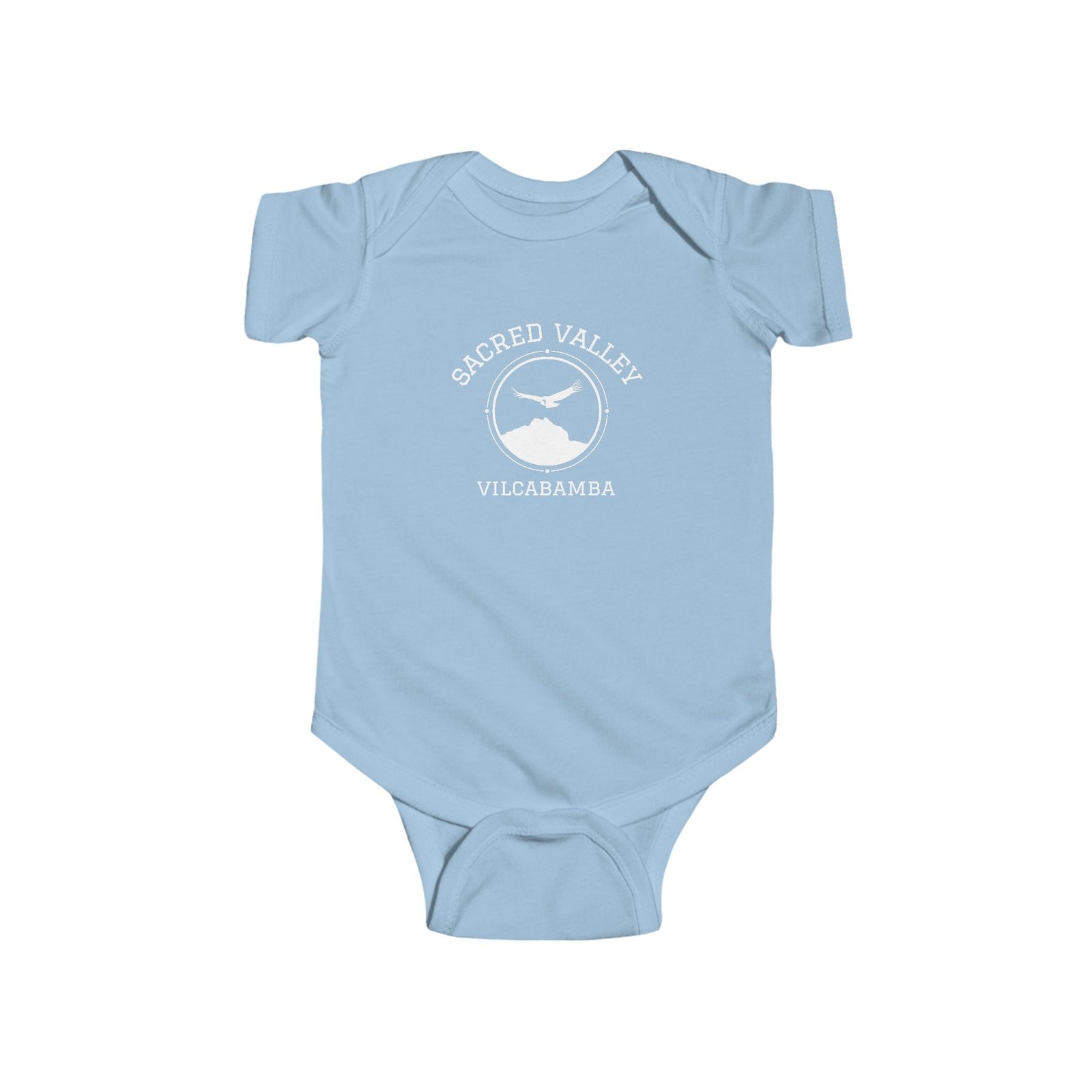 The Sacred Valley Vilcabamba White Soul Crest Infant Bodysuit - Image 9